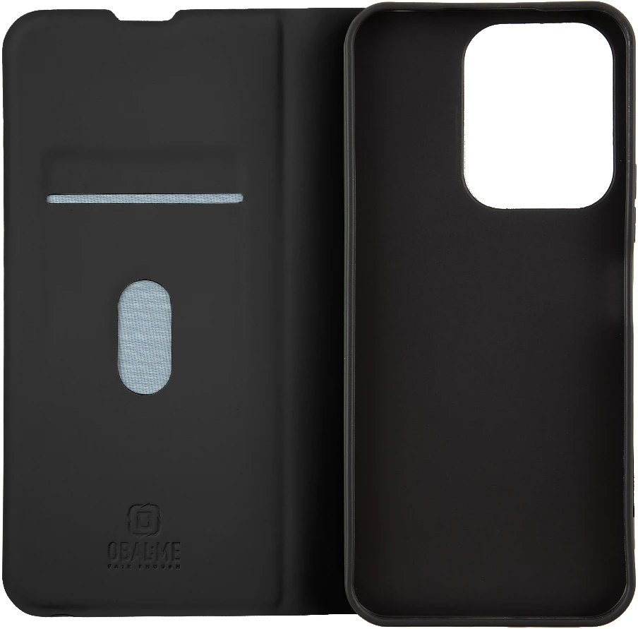 OBAL:ME SmoothTouch dėklas, skirtas Xiaomi Redmi 17 4G/5G, juodas