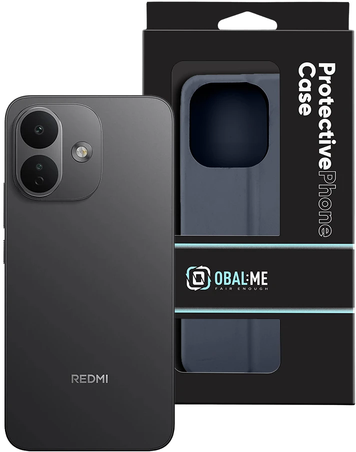 OBAL:ME SmoothTouch dėklas, skirtas Xiaomi Redmi Note 17 Pro 5G, tamsiai mėlynas