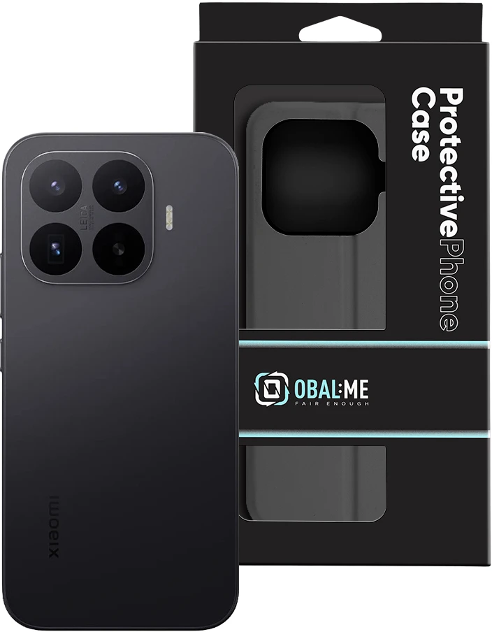 OBAL:ME SmoothTouch dėklas skirtas Xiaomi 17T juodos spalvos