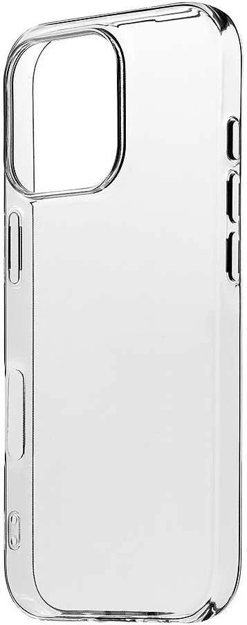 OBAL:ME TPU dėklas telefonui Apple iPhone 16 Pro skaidrus