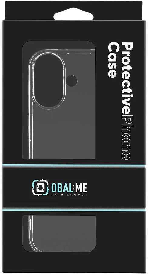 OBAL:ME TPU dėklas telefonui Apple iPhone 16 skaidrus