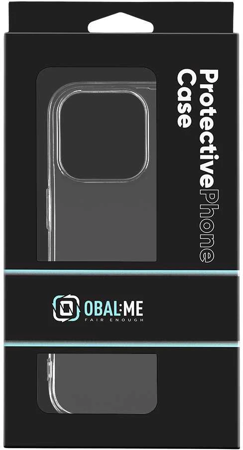 OBAL:ME TPU dėklas telefonui Apple iPhone 16 Pro skaidrus