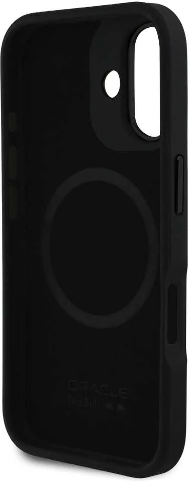 Red Bull Raudona Bull Raudona Bull PU Leather Raudona Ring MagSafe dėklas jūsų Apple iPhone 16 Plus mėlynos spalvos