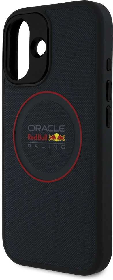 Red Bull Raudona Bull Raudona Bull PU Leather Raudona Ring MagSafe dėklas jūsų Apple iPhone 16 mėlynos spalvos