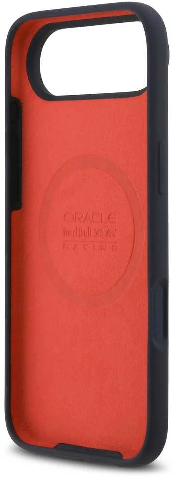 Red Bull Raudona Bull Raudona Bull Silicone Mėlyna Ring MagSafe dėklas skirtas Apple iPhone Air mėlynos spalvos