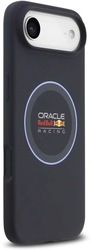 Red Bull Raudona Bull Raudona Bull Silicone Mėlyna Ring MagSafe dėklas skirtas Apple iPhone Air mėlynos spalvos