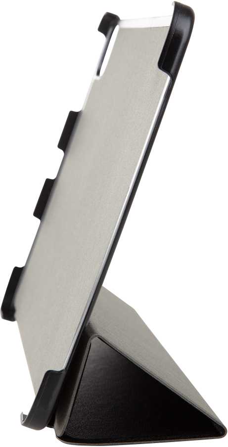 Tactical Book Tri sulankstomas dėklas, skirtas Samsung X710/X716 Galaxy Tab S9 Juodas