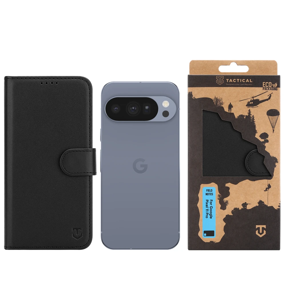 Dėklas Tactical Taktiniai lauko užrašai, skirti „Google Pixel 11 Pro Juodas“