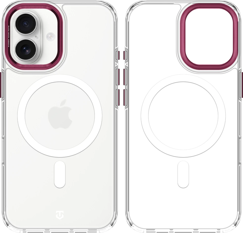 Dėklas Tactical MagForce 2.0 phone case with MagSafe support for iPhone 17 red