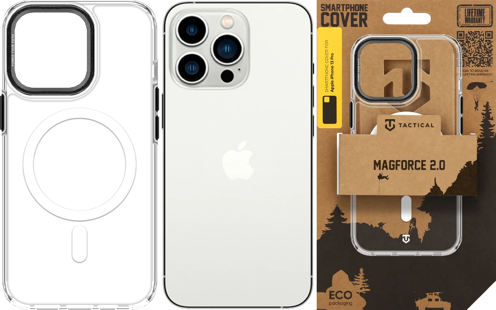 Dėklas Tactical MagForce 2.0 Cover for Apple iPhone 13 Pro Juodas