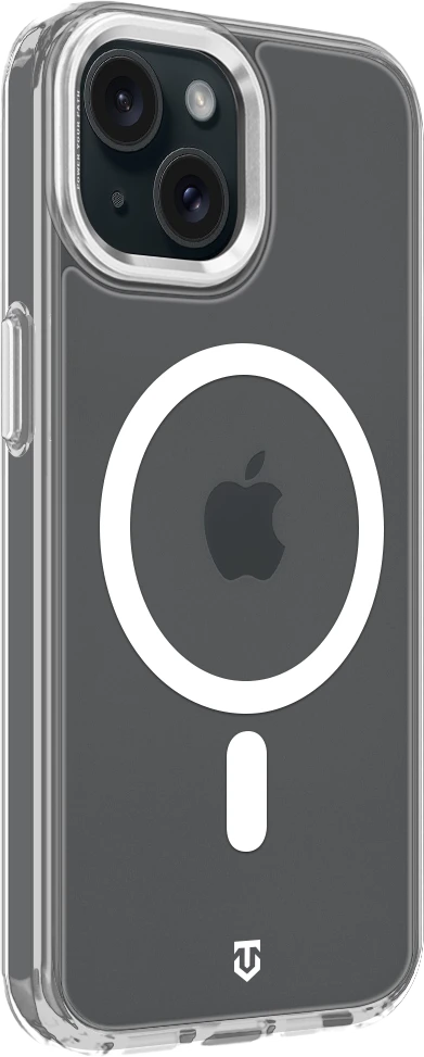 Dėklas Tactical MagForce 2.0 phone case with MagSafe support for iPhone 15 sidabrinis