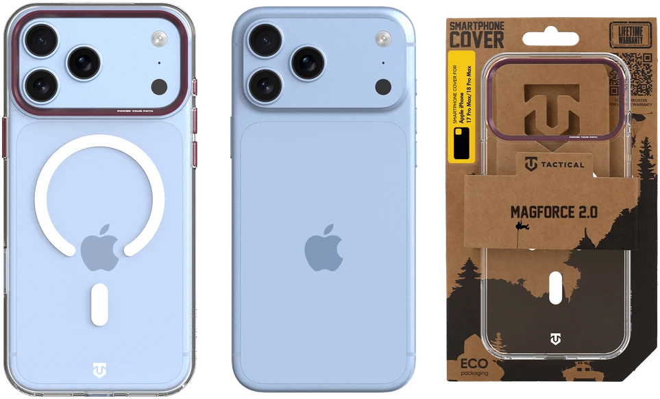 Dėklas Tactical MagForce 2.0 dangtelis Apple iPhone 17 Pro Max/18 Pro Max bordinis