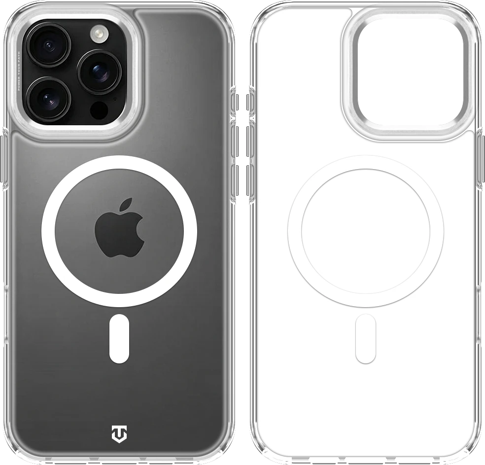 Dėklas Tactical MagForce 2.0 phone case with MagSafe support for iPhone 16 Pro Max sidabrinis