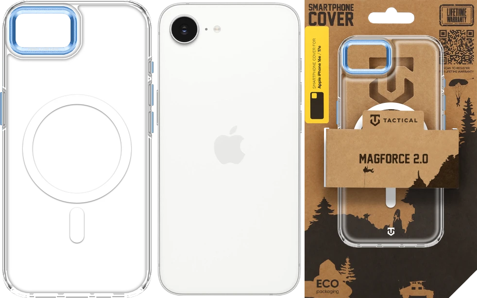 Dėklas Tactical MagForce 2.0 Cover for Apple iPhone 16e/17e Mėlyna