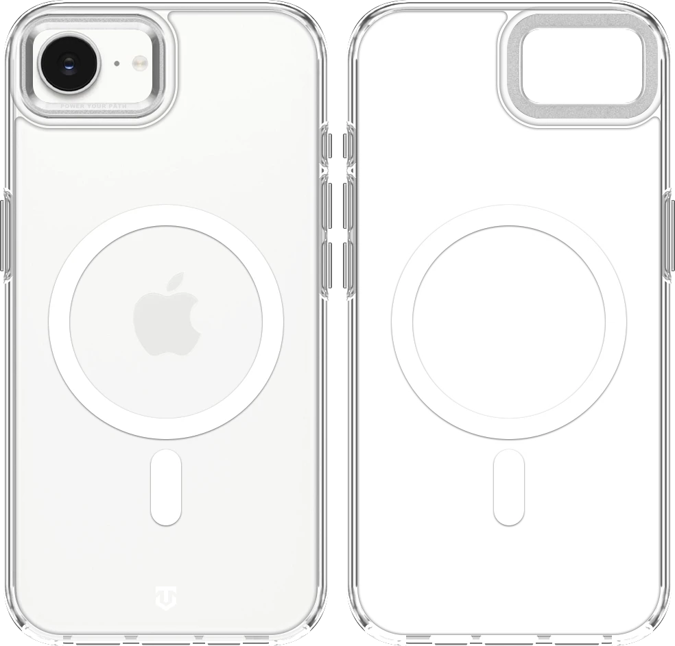 Tactical MagForce 2.0 dėklas Apple iPhone 16e/17e Sidabrinis