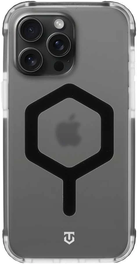 Tactical MagForce Hexagon dėklas skirtas Apple iPhone 15 Pro Max T-Juodas