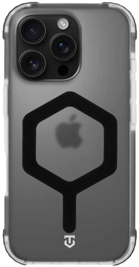 Tactical MagForce Hexagon dėklas skirtas Apple iPhone 16 Pro T-Juodas