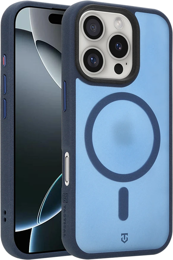 Dėklas Tactical MagForce Hypersand Cover for Apple iPhone 16 Pro Deep Mėlyna