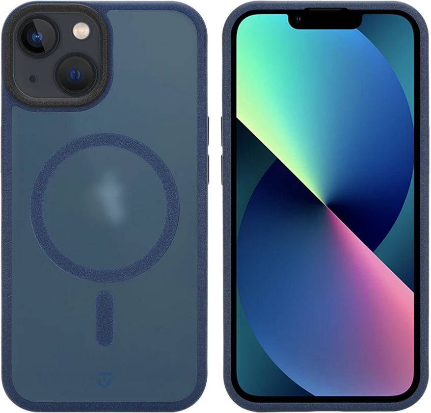Dėklas Tactical MagForce Hypersand dangtelis, skirtas Apple iPhone 13, tamsiai mėlyna