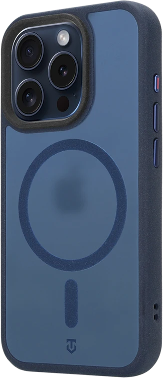 Dėklas Tactical MagForce Hypersand Cover for Apple iPhone 15 Pro Deep Mėlyna