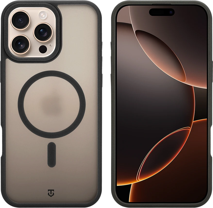 Dėklas Tactical MagForce Hypersand Cover for Apple iPhone 16 Pro Max Asphalt