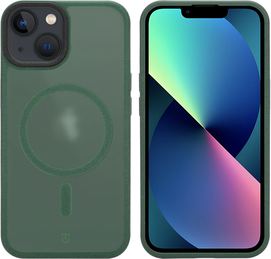 Dėklas Tactical MagForce Hypersand dangtelis, skirtas Apple iPhone 13, miško žalia
