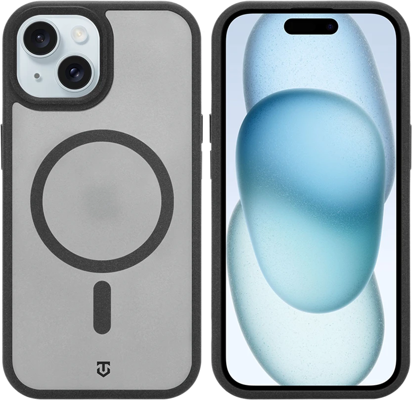 Dėklas Tactical MagForce Hypersand Cover for Apple iPhone 15 Asphalt