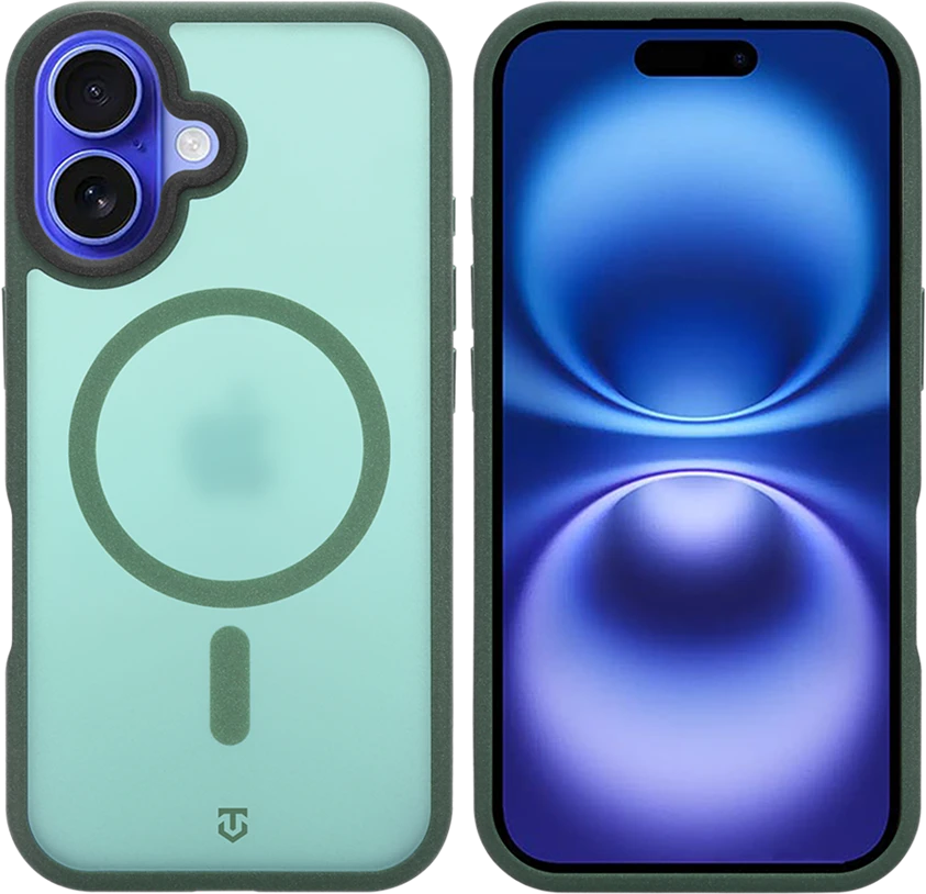 Dėklas Tactical MagForce Hypersand dangtelis Apple iPhone 16 miško žalia