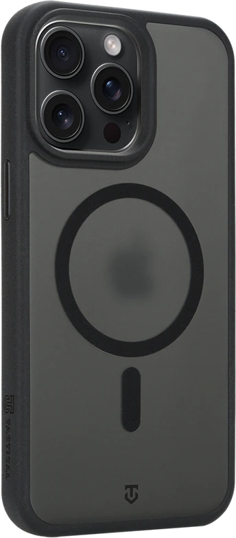 Dėklas Tactical MagForce Hypersand Cover for Apple iPhone 15 Pro Max Asphalt