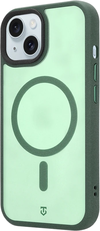 Dėklas Tactical MagForce Hypersand dangtelis Apple iPhone 15 miško žalia
