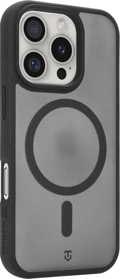 Dėklas Tactical MagForce Hypersand Cover for Apple iPhone 16 Pro Asphalt