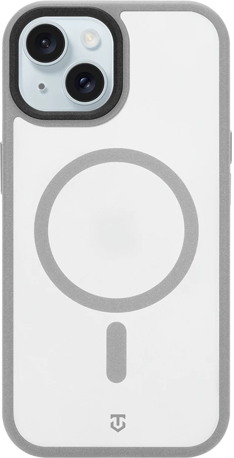 Dėklas Tactical MagForce Hypersand Cover for Apple iPhone 15 Light Pilkas