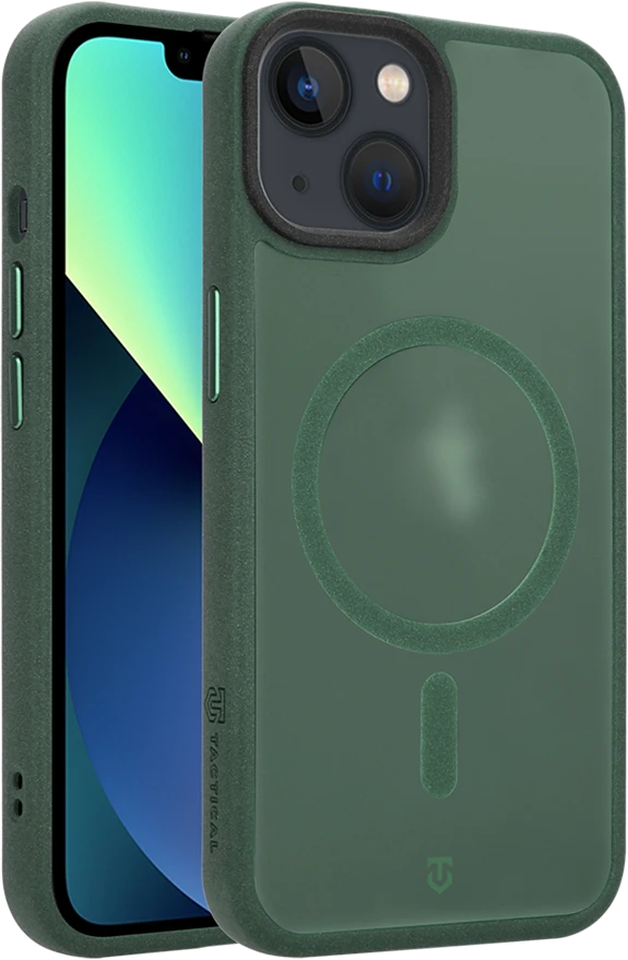 Dėklas Tactical MagForce Hypersand dangtelis, skirtas Apple iPhone 13, miško žalia