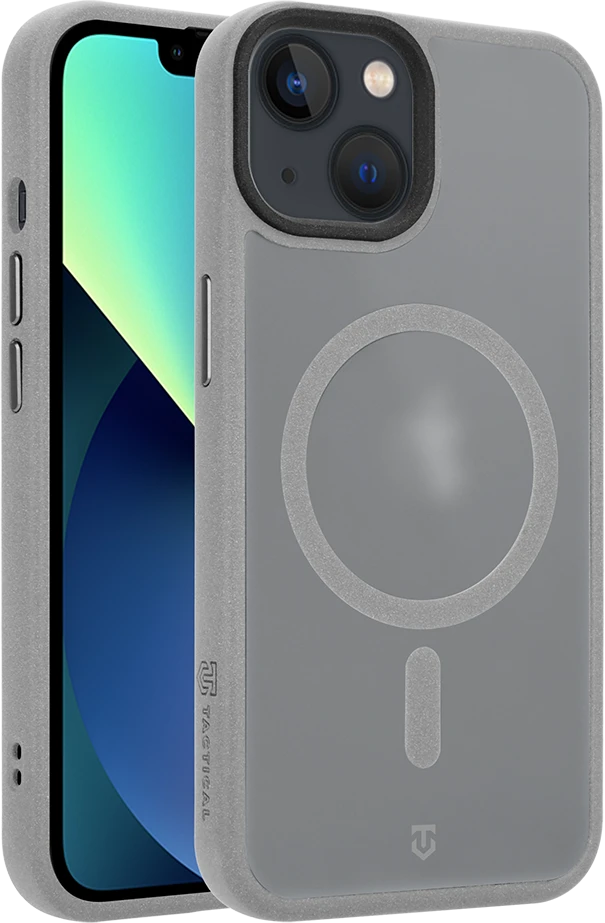 Dėklas Tactical MagForce Hypersand Cover for Apple iPhone 13 Light Pilkas