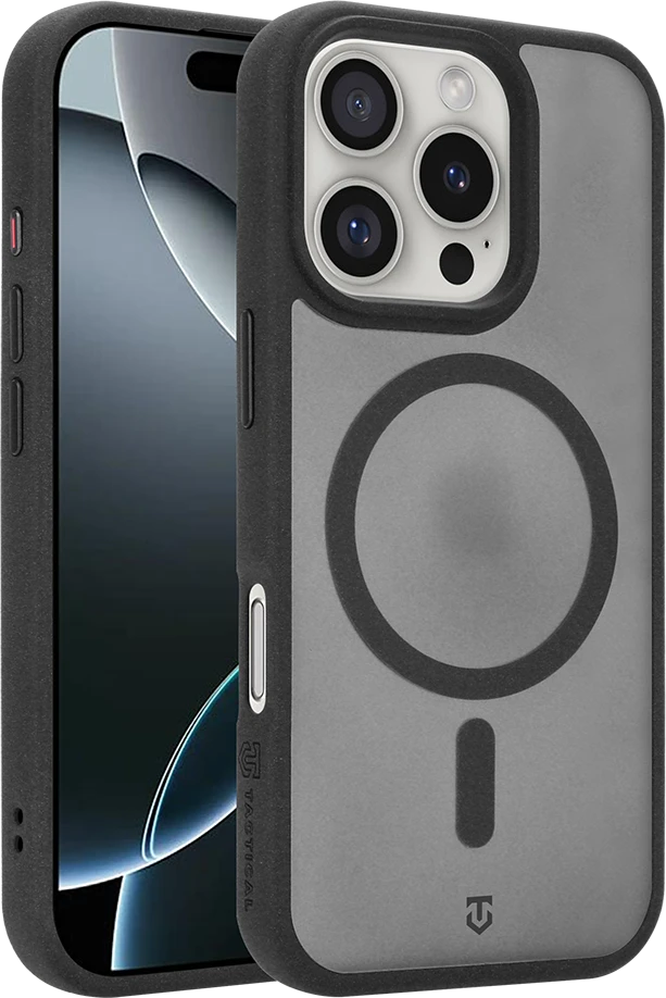 Dėklas Tactical MagForce Hypersand Cover for Apple iPhone 16 Pro Asphalt