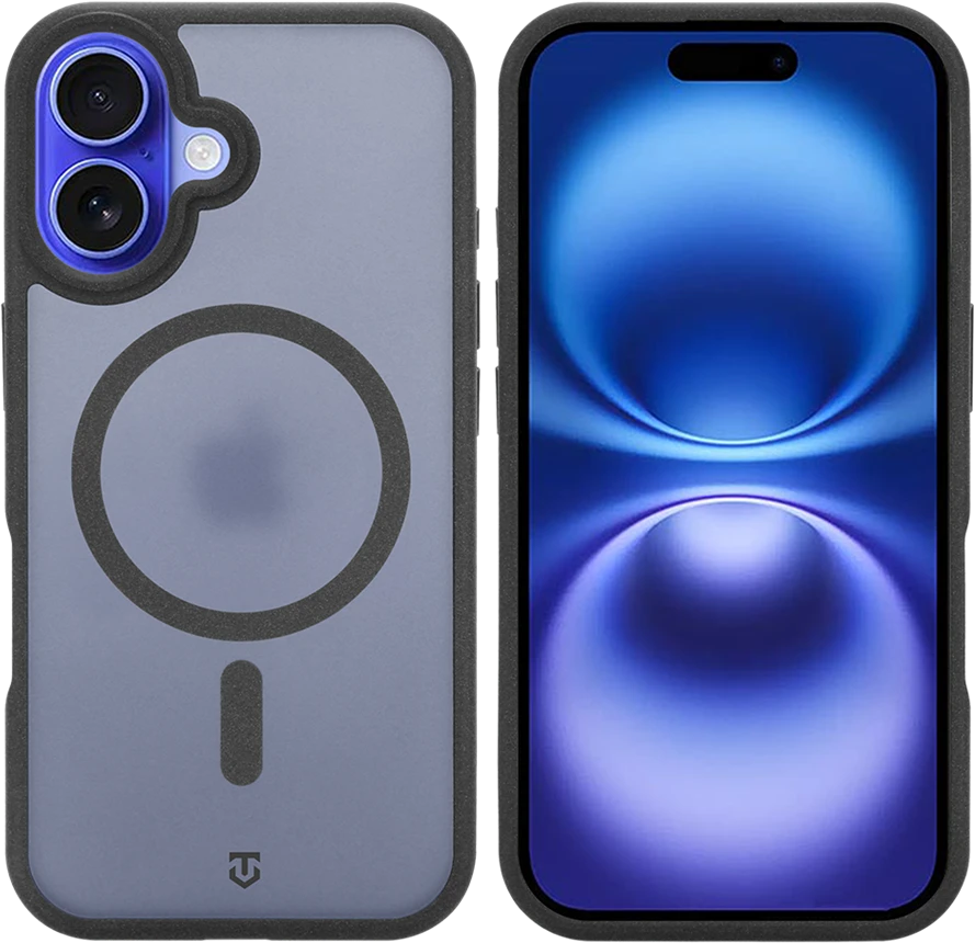 Dėklas Tactical MagForce Hypersand Cover for Apple iPhone 16 Asphalt