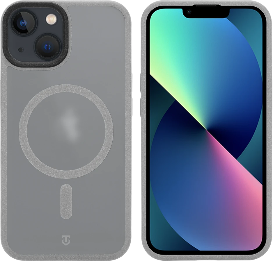 Dėklas Tactical MagForce Hypersand Cover for Apple iPhone 13 Light Pilkas