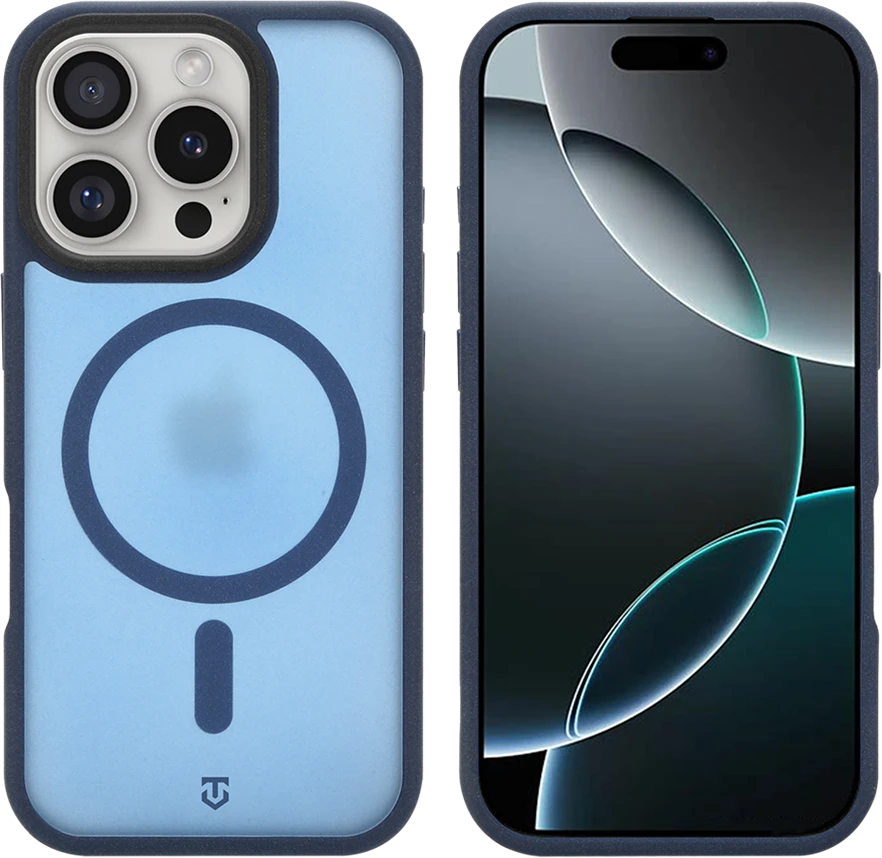 Dėklas Tactical MagForce Hypersand Cover for Apple iPhone 16 Pro Deep Mėlyna
