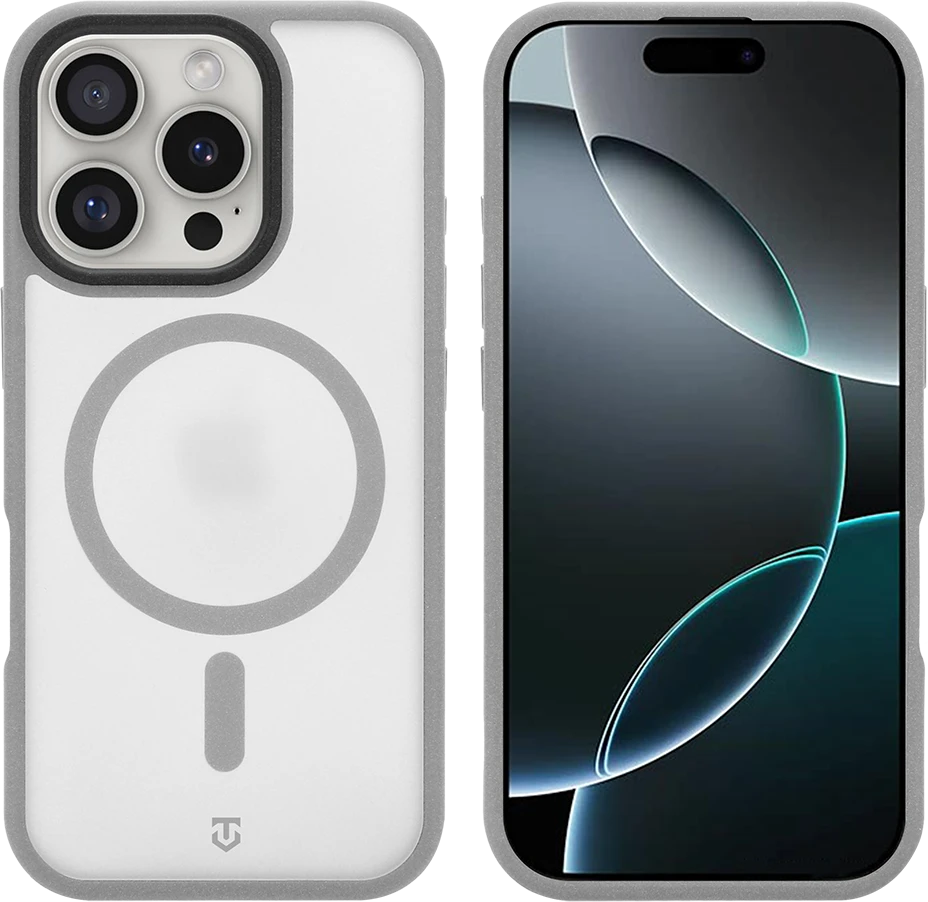 Dėklas Tactical MagForce Hypersand Cover for Apple iPhone 16 Pro Light Pilkas