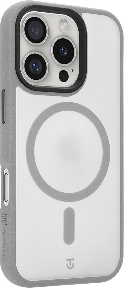 Dėklas Tactical MagForce Hypersand Cover for Apple iPhone 16 Pro Light Pilkas