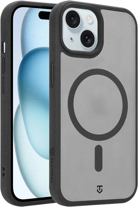 Dėklas Tactical MagForce Hypersand Cover for Apple iPhone 15 Asphalt