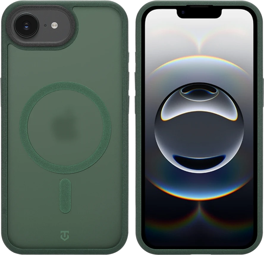 Dėklas Tactical MagForce Hypersand dangtelis, skirtas Apple iPhone 16e/17e, miško žalia