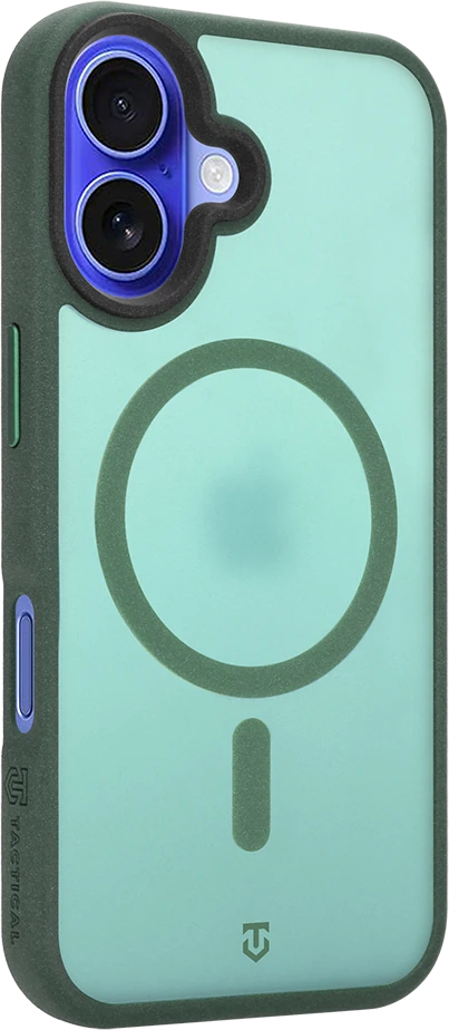 Dėklas Tactical MagForce Hypersand dangtelis Apple iPhone 16 miško žalia