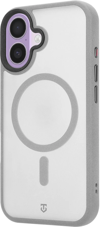 Dėklas Tactical MagForce Hypersand dangtelis, skirtas Apple iPhone 17, šviesiai pilkas