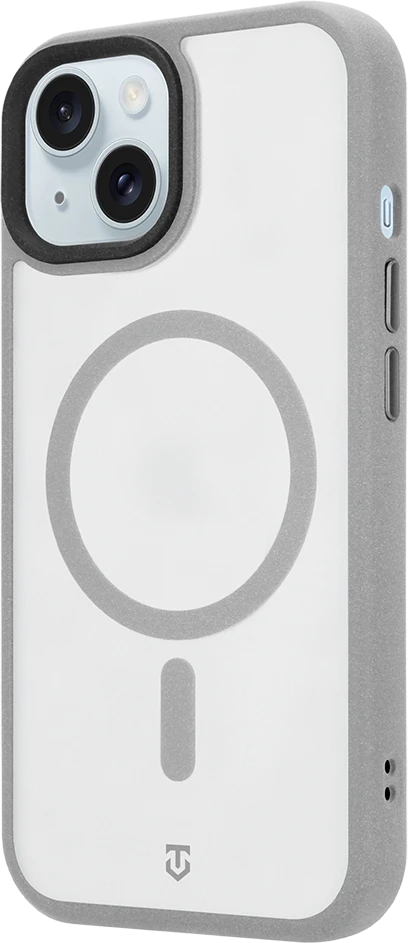 Dėklas Tactical MagForce Hypersand Cover for Apple iPhone 15 Light Pilkas