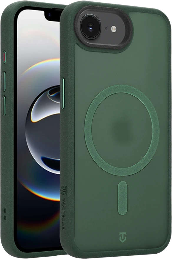 Dėklas Tactical MagForce Hypersand dangtelis, skirtas Apple iPhone 16e/17e, miško žalia