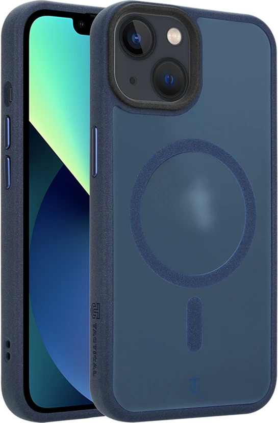 Dėklas Tactical MagForce Hypersand dangtelis, skirtas Apple iPhone 13, tamsiai mėlyna