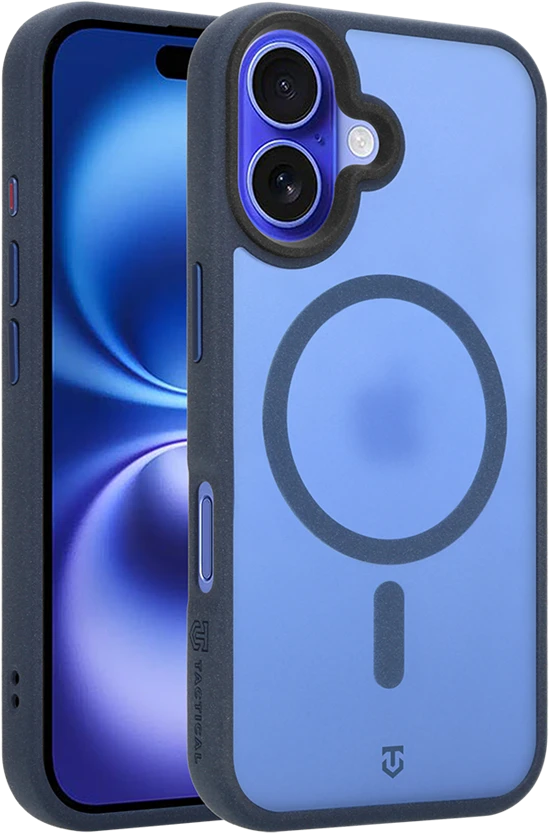 Dėklas Tactical MagForce Hypersand Cover for Apple iPhone 16 Deep Mėlyna