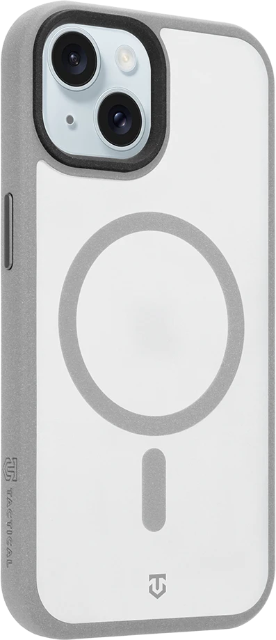 Dėklas Tactical MagForce Hypersand Cover for Apple iPhone 15 Light Pilkas