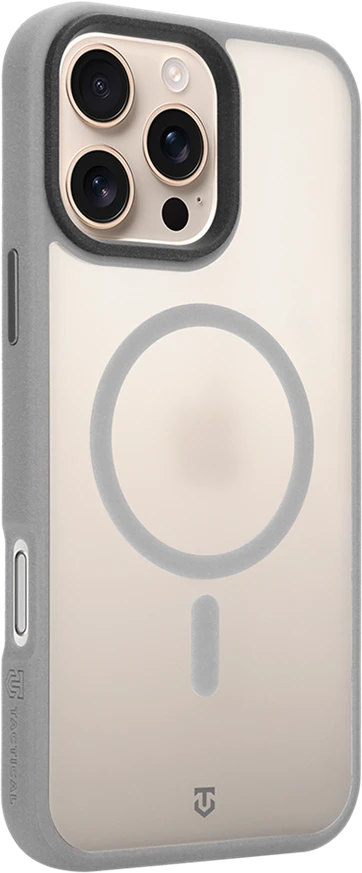Dėklas Tactical MagForce Hypersand Cover for Apple iPhone 16 Pro Max Light Pilkas